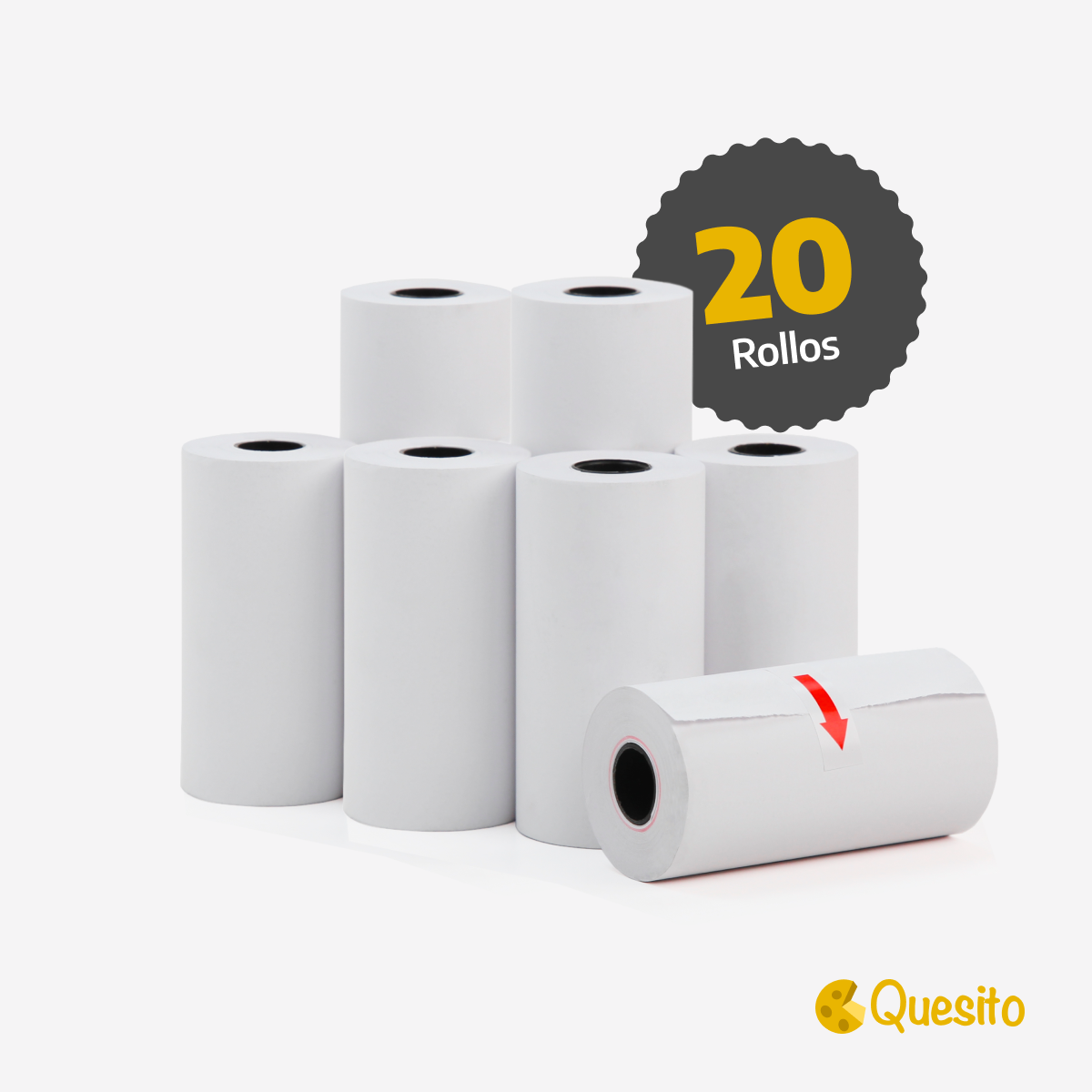 Rollos de papel térmico 80mm